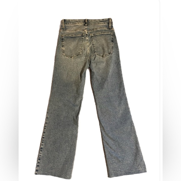 Mango Sienna Raw Hem Crop Jeans- size 2 - Picture 7 of 7